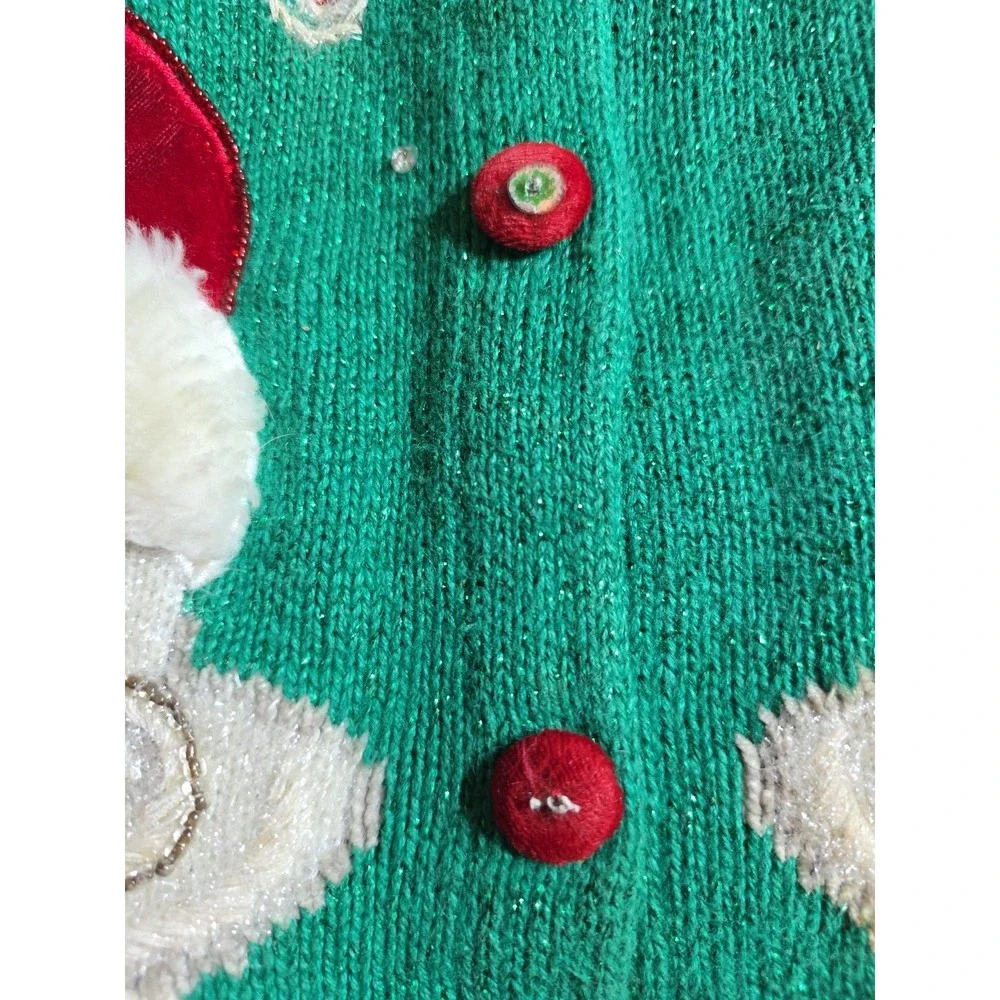Design Options by Philip and Jane Gordon Womens Christmas Sweater Size M Vintage